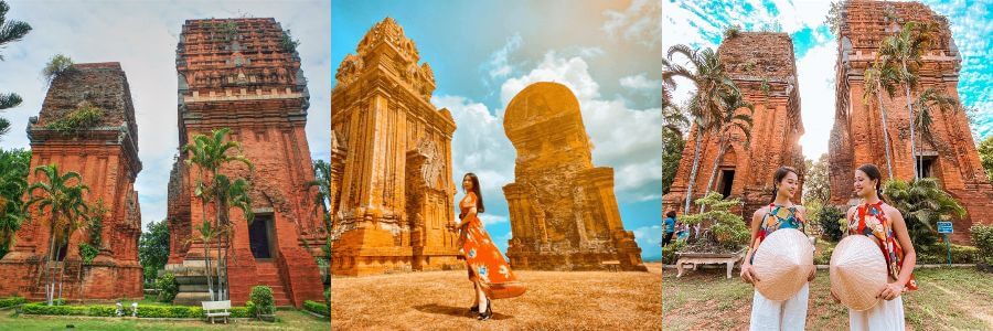 Khám phá tháp đôi Bình Định