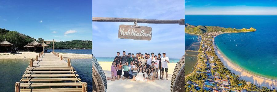 Thưởng lãm vẻ đẹp thiên nhiên biển Vịnh Hòa