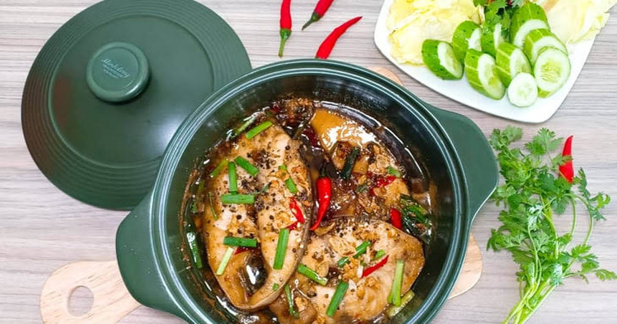 Thưởng thức món cá bóp kho ngon tuyệt đỉnh